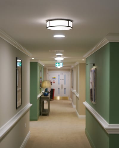 Senior home with Astro ceiling lights